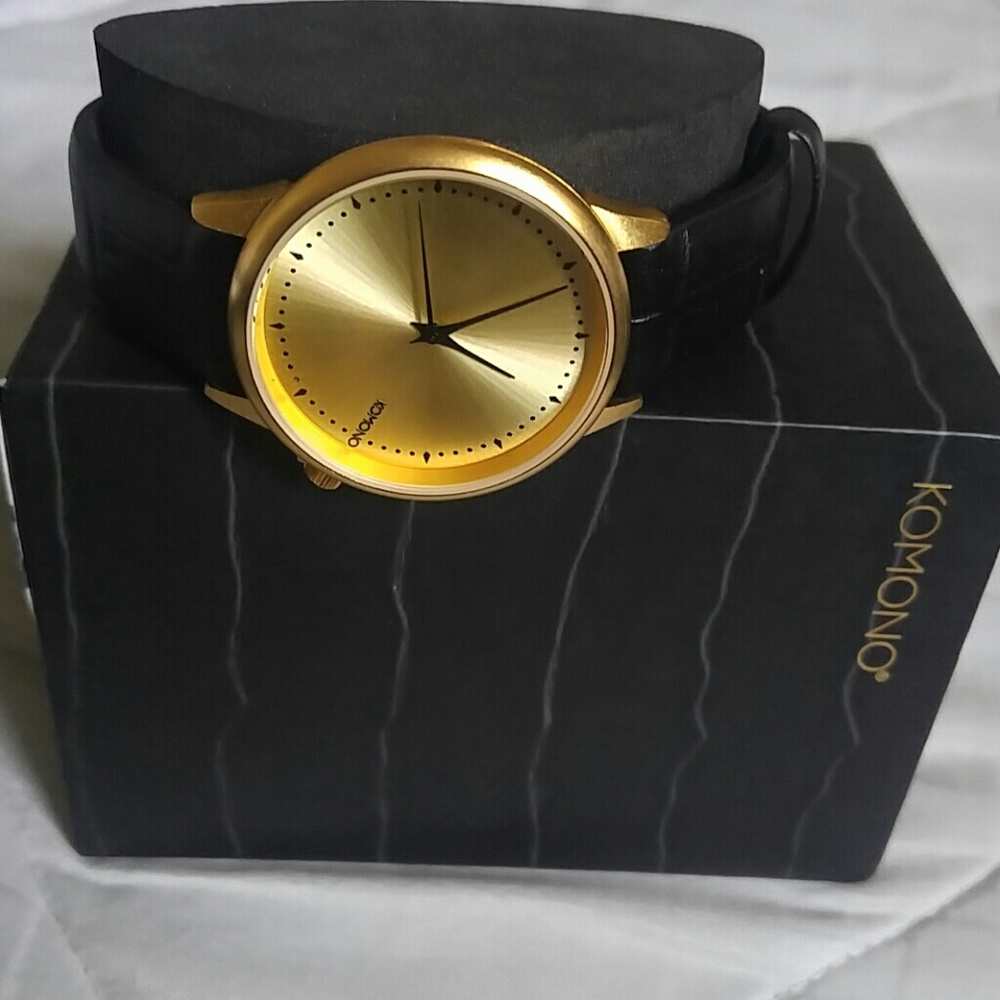 COPY - Komono Estelle Leather Watch - Monte Carlo…